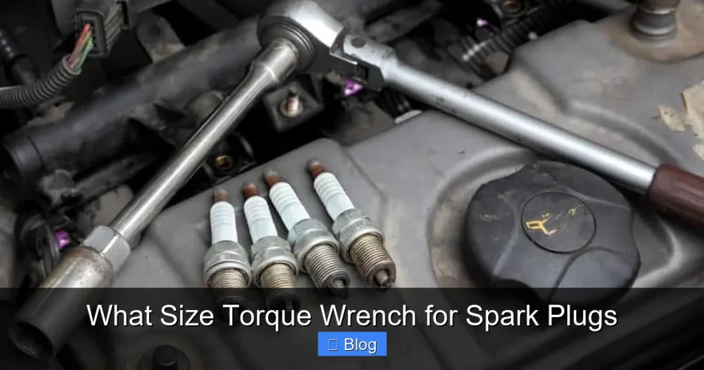 What Size Torque Wrench for Spark Plugs