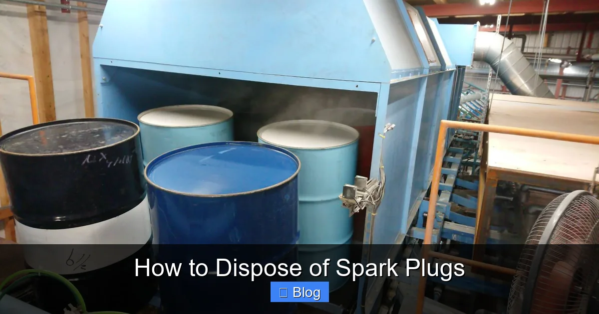 How to Dispose of Spark Plugs