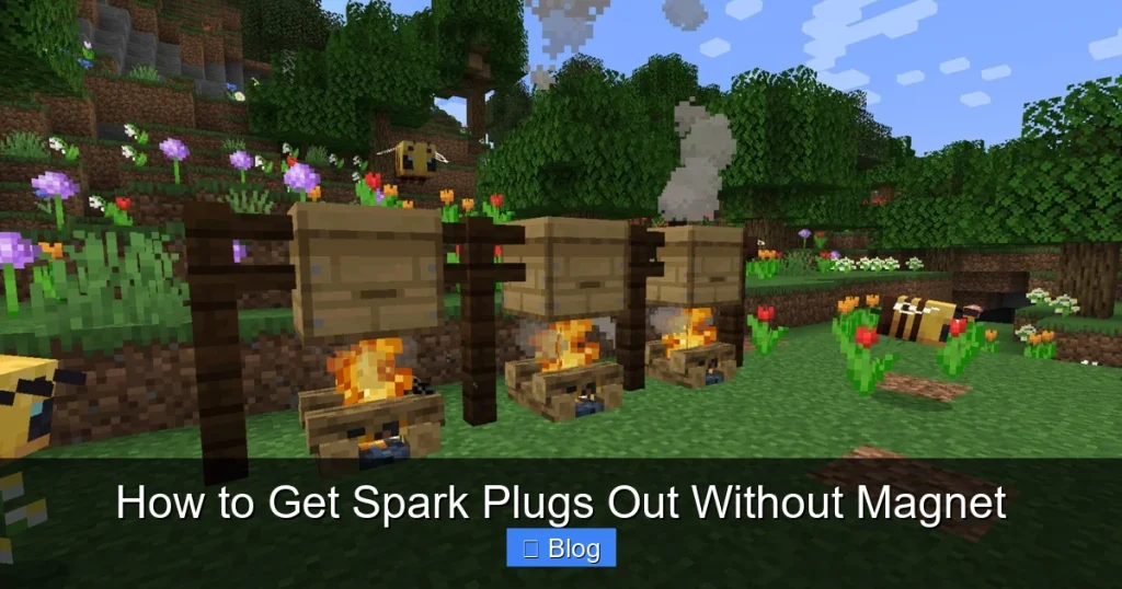 How to Get Spark Plugs Out Without Magnet
