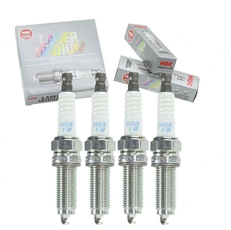 4-Piece NGK Laser Iridium Spark Plugs for Honda Accord 2.4L L4 2008-2012