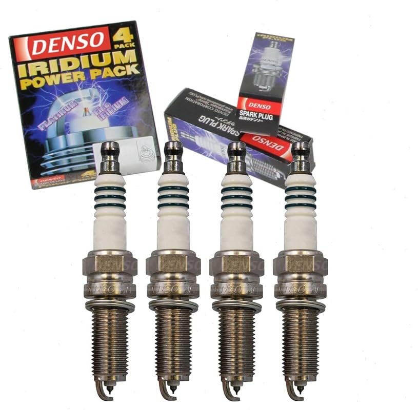 4-Piece DENSO Iridium Power Spark Plugs for Honda Accord 2.4L L4 2008-2012