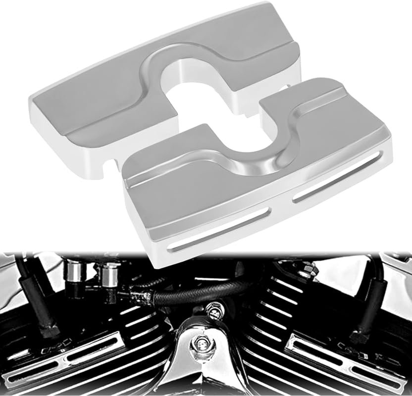 Chrome Billet Aluminum Spark Plug Covers for Harley Touring/Softail/Dy