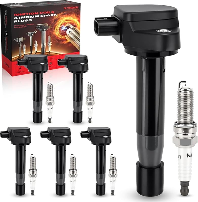 UF603 Ignition Coil Pack & 95983 Iridium Spark Plugs for Acura/RL/TL/T