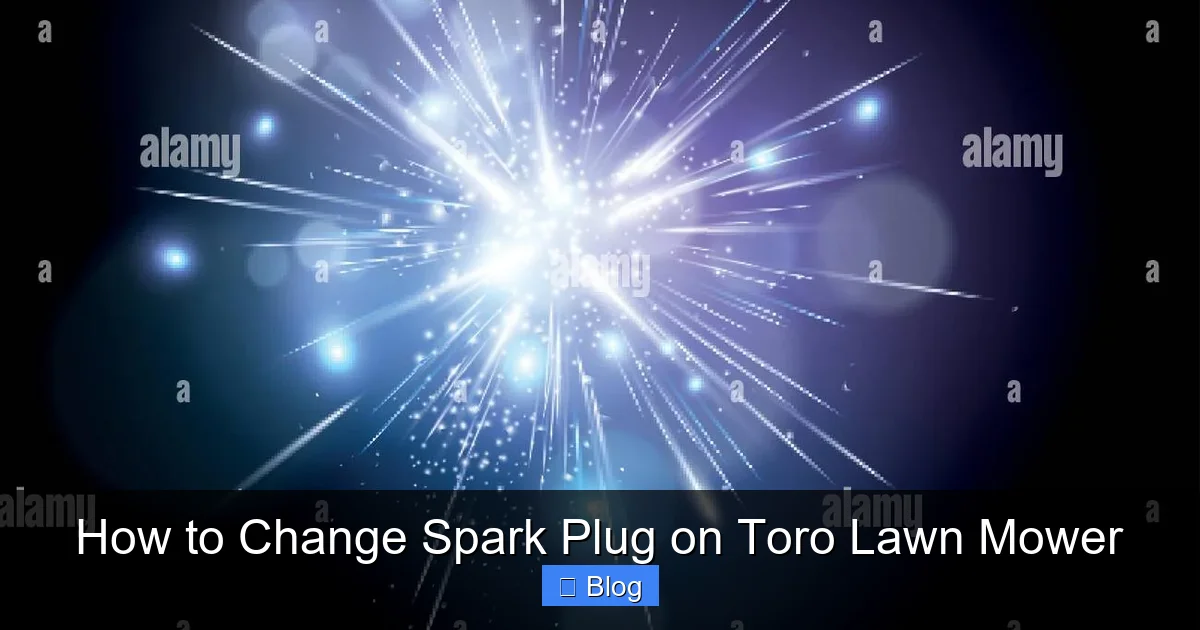 How to Change Spark Plug on Toro Lawn Mower