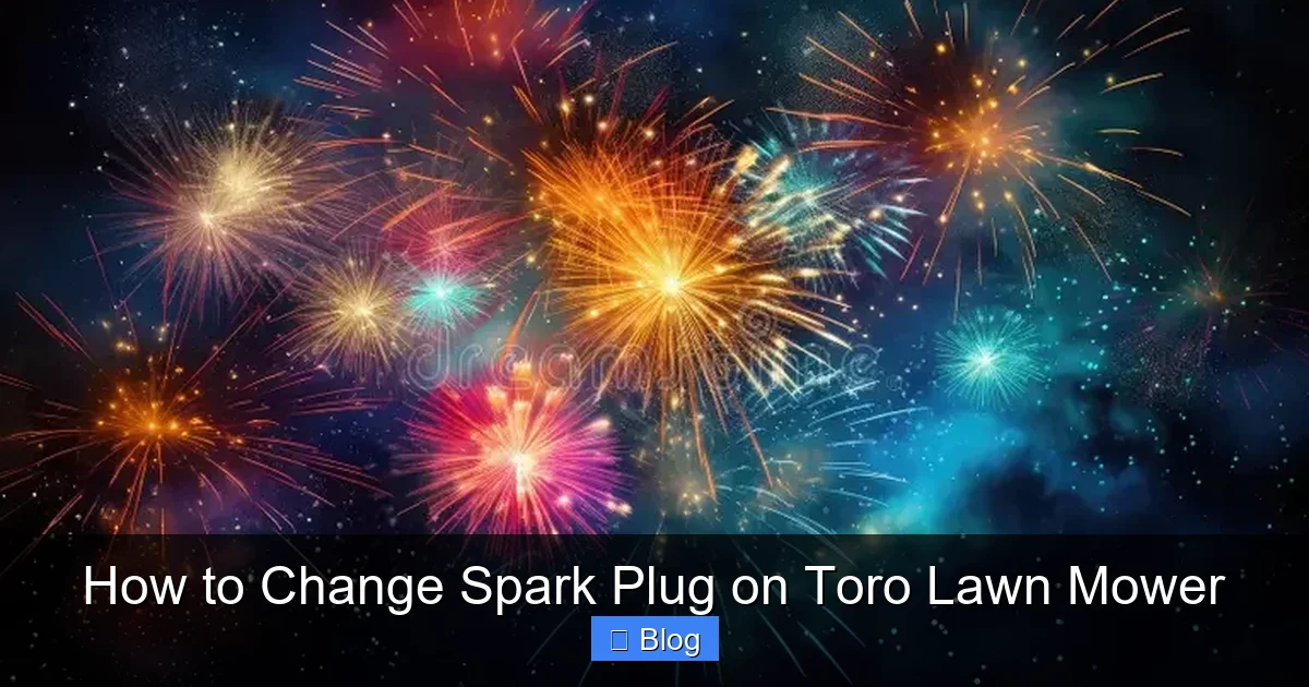 How to Change Spark Plug on Toro Lawn Mower