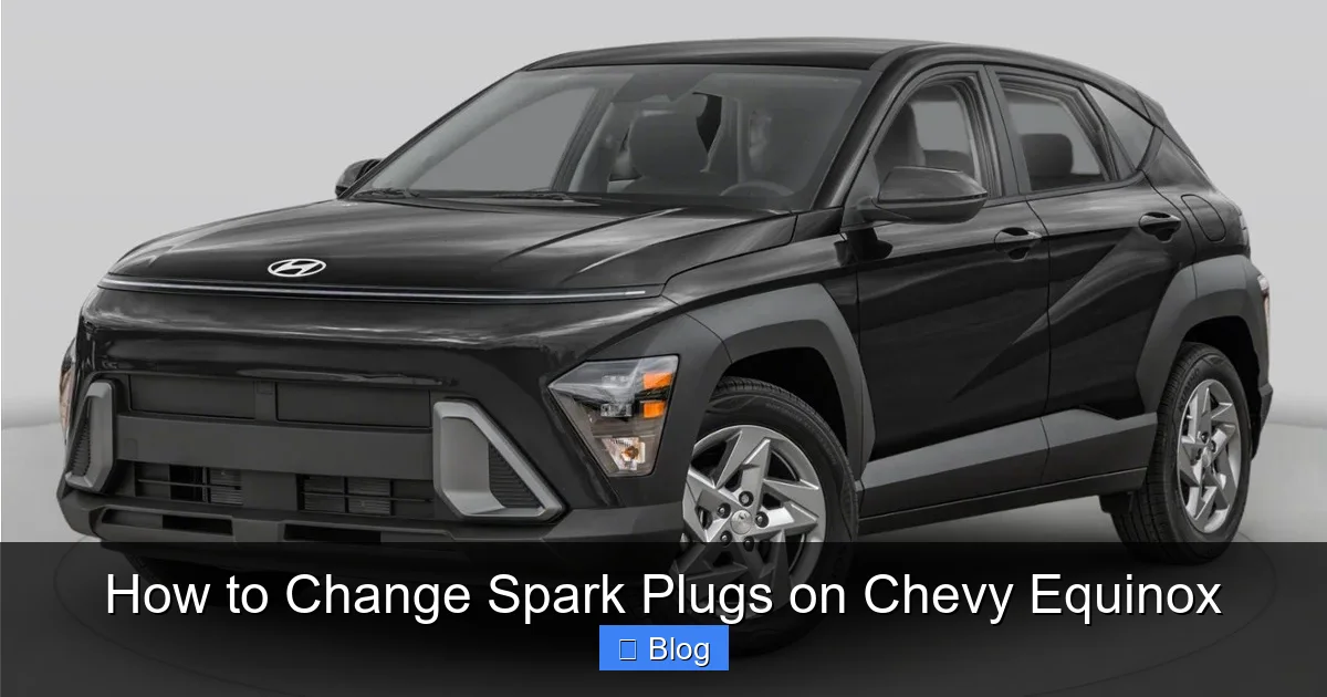 How to Change Spark Plugs on Chevy Equinox