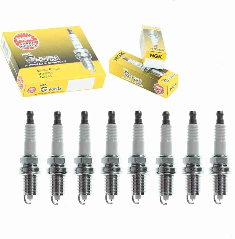 8 Piece NGK G-Power Spark Plugs Compatible with Dodge Ram 1500 4.7L 5.