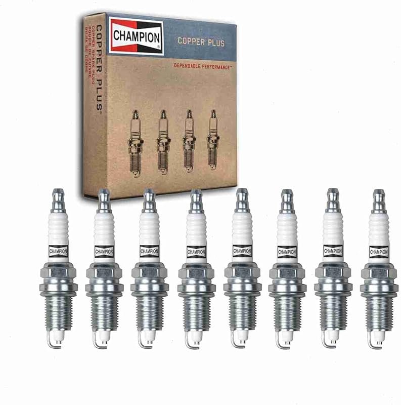 8pc Champion Copper Plus Spark Plugs Set for Dodge Ram 1500 5.2L 5.9L 