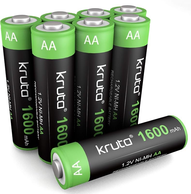 High Capacity 1.2V Ni-MH AA Rechargeable Solar Batteries 1600mAh for O