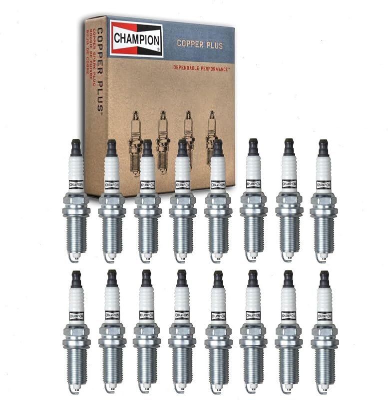 Champion Copper Plus Spark Plugs 16 Pack