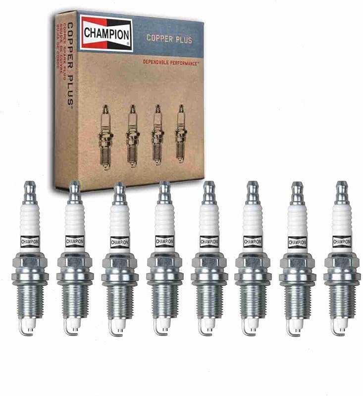 Champion Copper Plus Spark Plugs 8 Pack