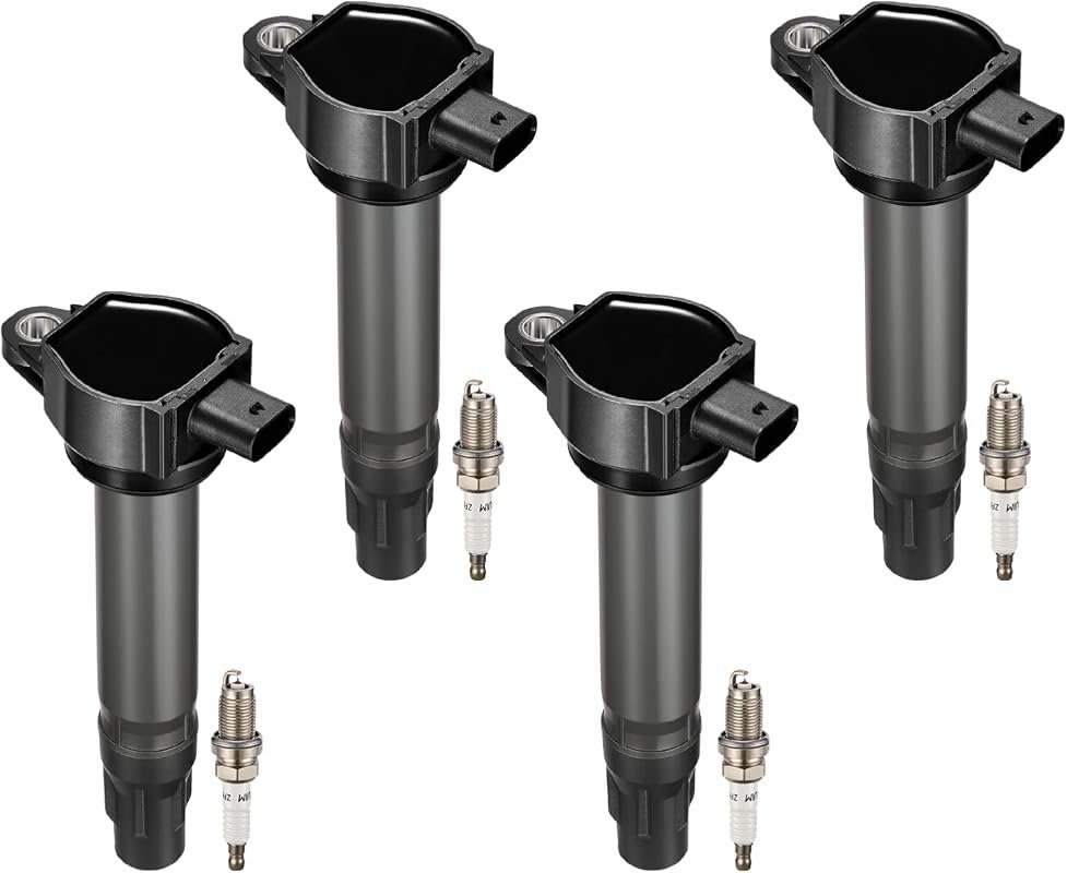 BDFHYK Ignition Coil Pack and Iridium Spark Plugs