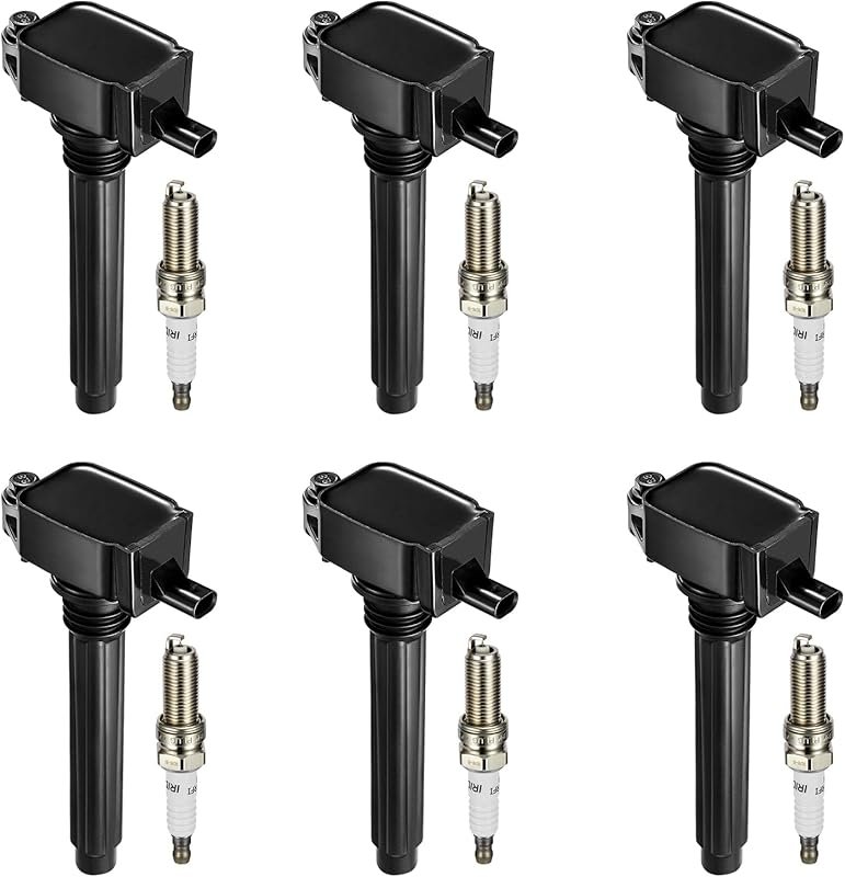 BDFHYK UF648 Ignition Coil Spark Plug Set