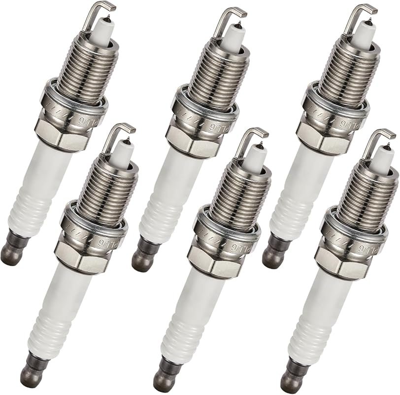 BDFHYK 6 Pc Iridium Spark Plug Set for Dodge Chrysler and Volkswagen 3