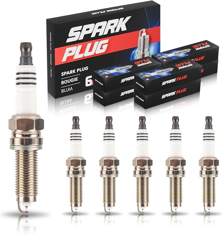ENA Set of 6 Iridium Spark Plugs Replacement for BMW Chrysler Dodge Mo