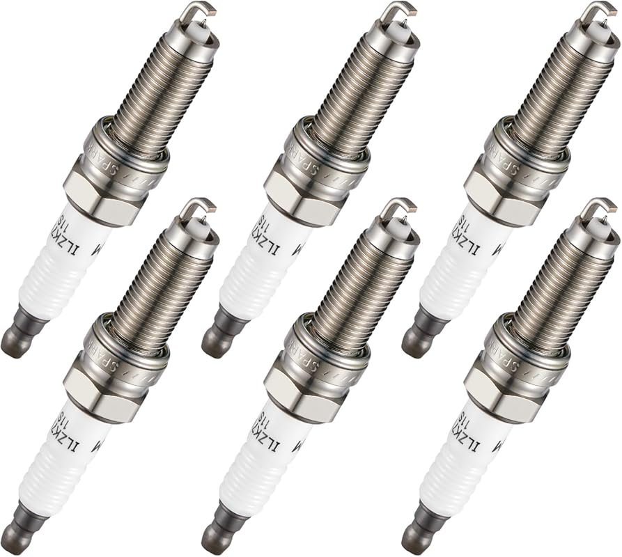 BDFHYK Iridium Spark Plugs Set of 6 Compatible with Acura Honda Chrysl