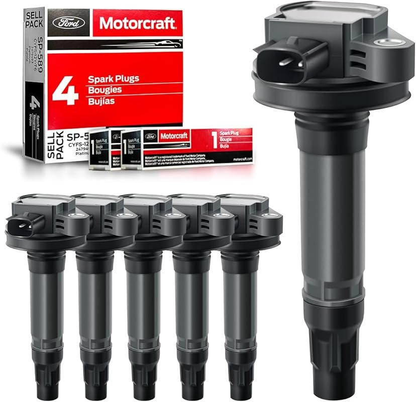 MAS Ignition Coil Spark Plug Kit