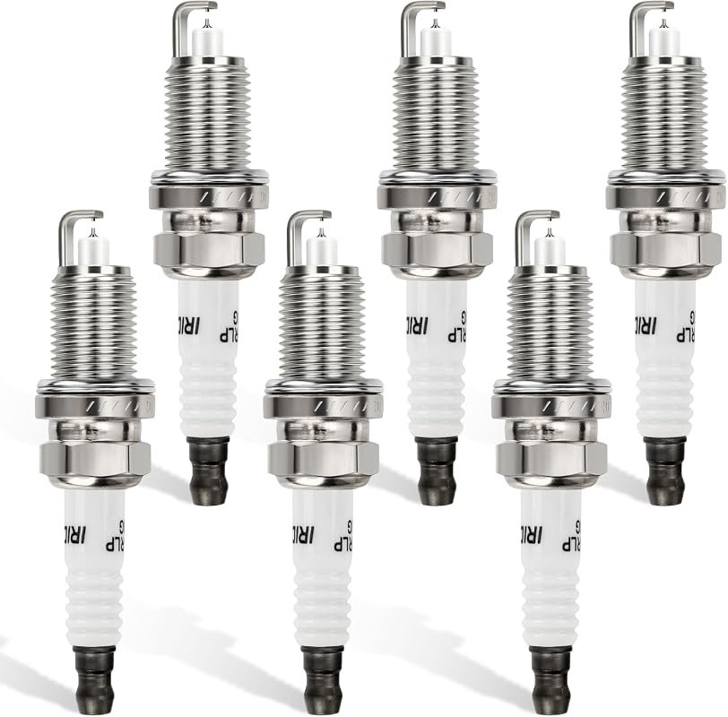 7781 Double Iridium Spark Plugs for Chrysler and Dodge V6 Engines, Set
