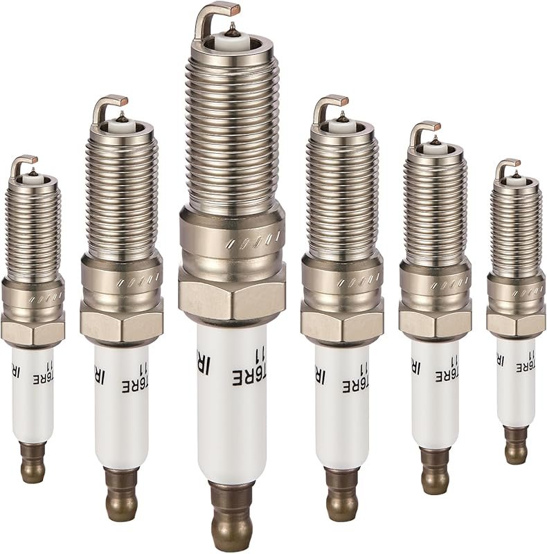 6-Piece Iridium Spark Plug Set Replaces 41-109 Compatible with Buick C