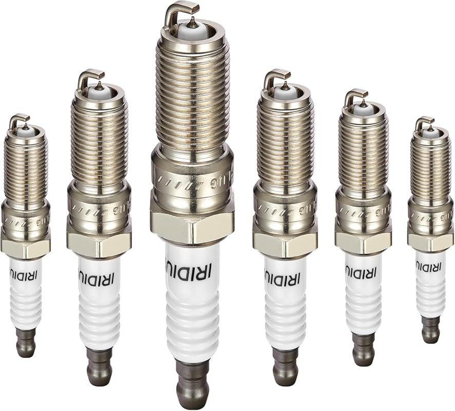 Set of 6 Iridium Spark Plugs 6509 Compatible with Ford Explorer 3.5L V