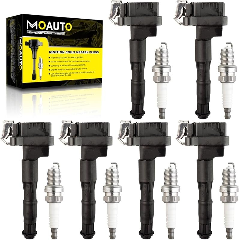 Ignition Coil and Iridium Spark Plug Set