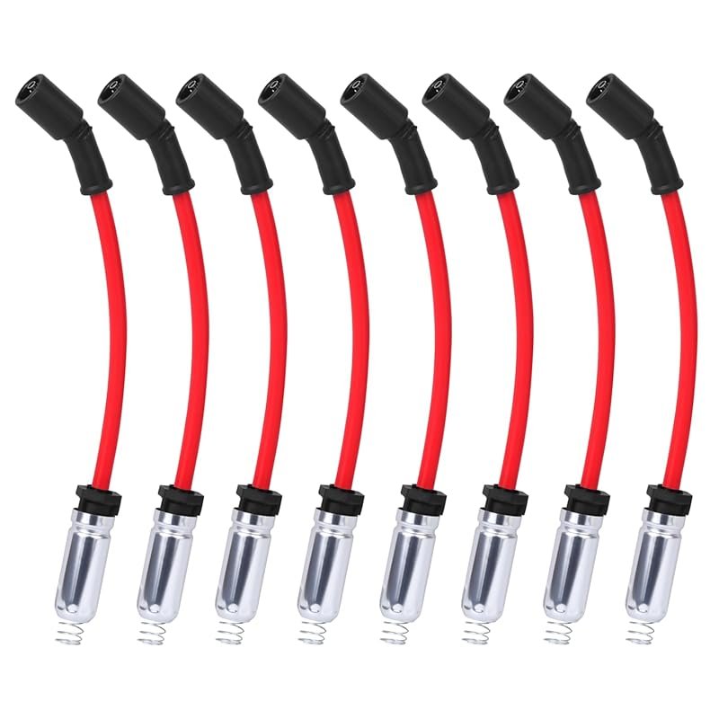 Ozikutech High Performance 10.2mm Spark Plug Ignition Wire Set for Che