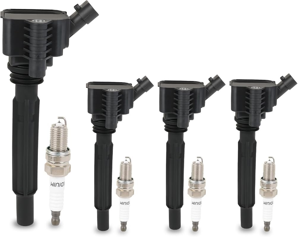 4-Pack Ignition Coils and Spark Plugs