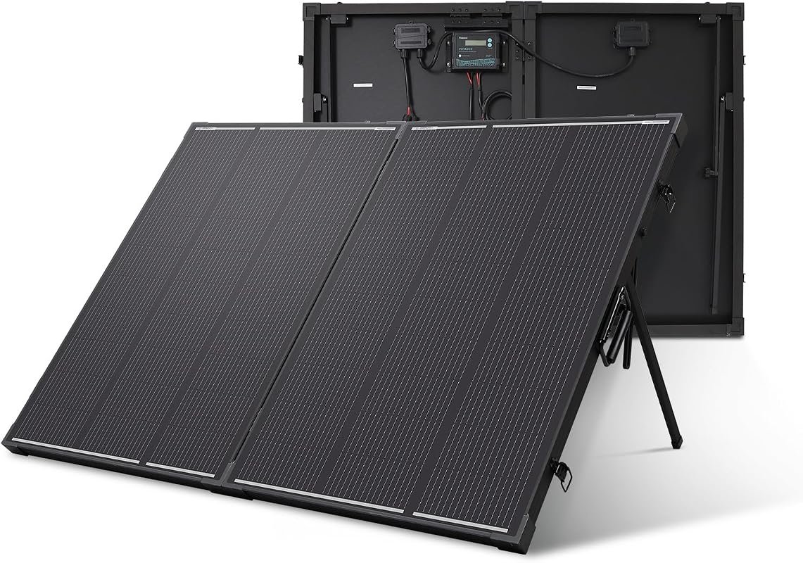 Renogy 200W Portable Solar Panel Kit with 20A Controller for 12V Batte
