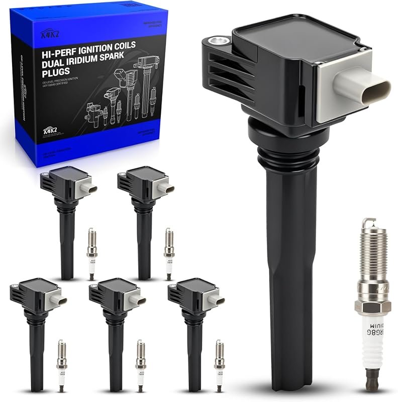 UF826 Ignition Coil and Double Iridium Spark Plug Set for Ford F-150 G