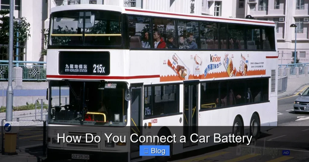 How Do You Connect a Car Battery