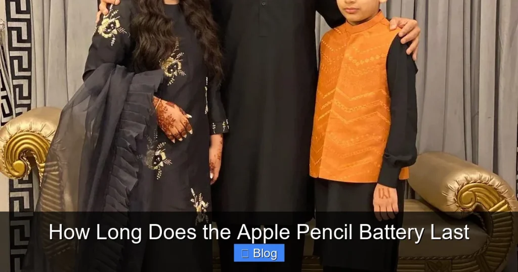 How Long Does the Apple Pencil Battery Last