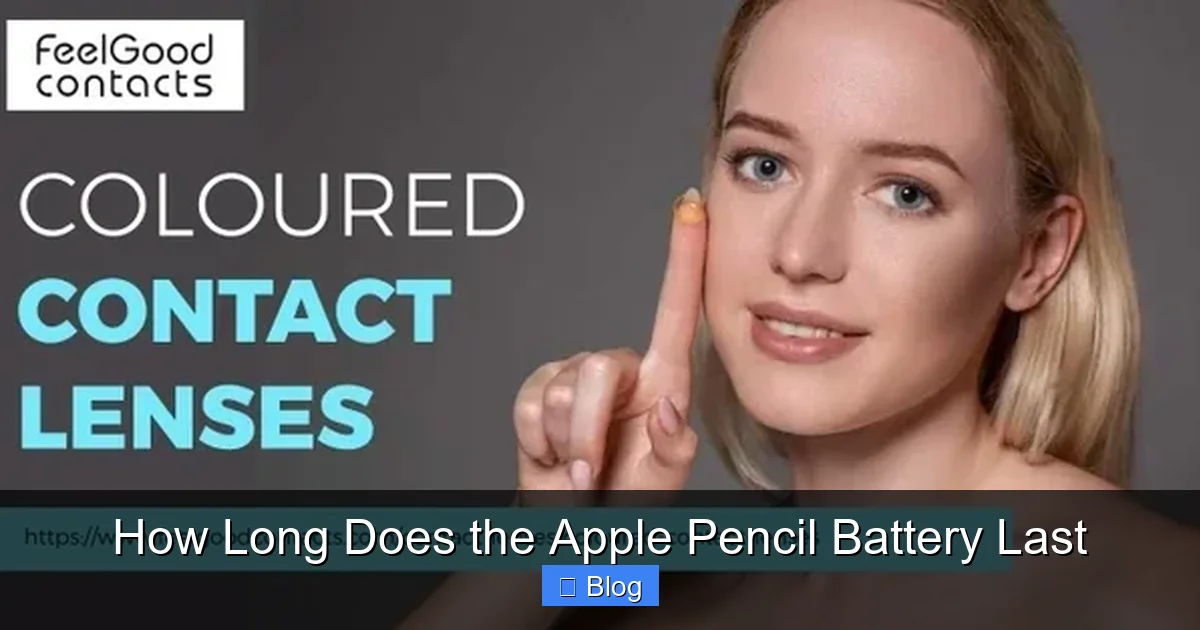 How Long Does the Apple Pencil Battery Last