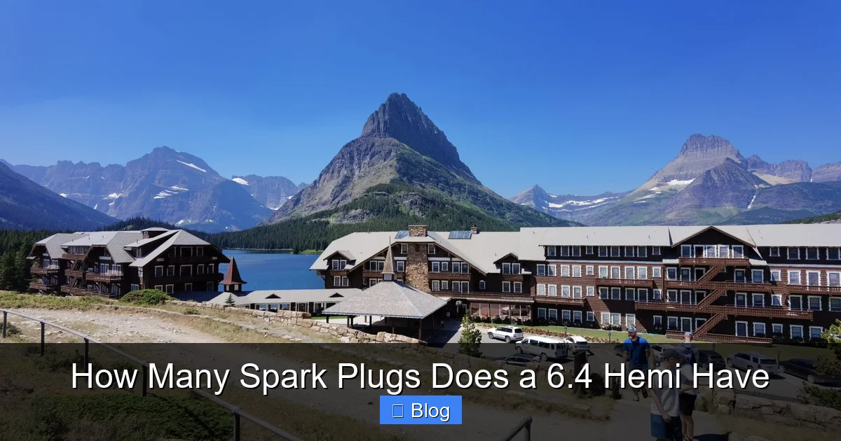 How Many Spark Plugs Does a 6.4 Hemi Have