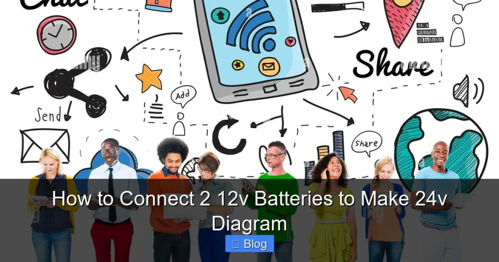 How to Connect 2 12v Batteries to Make 24v Diagram