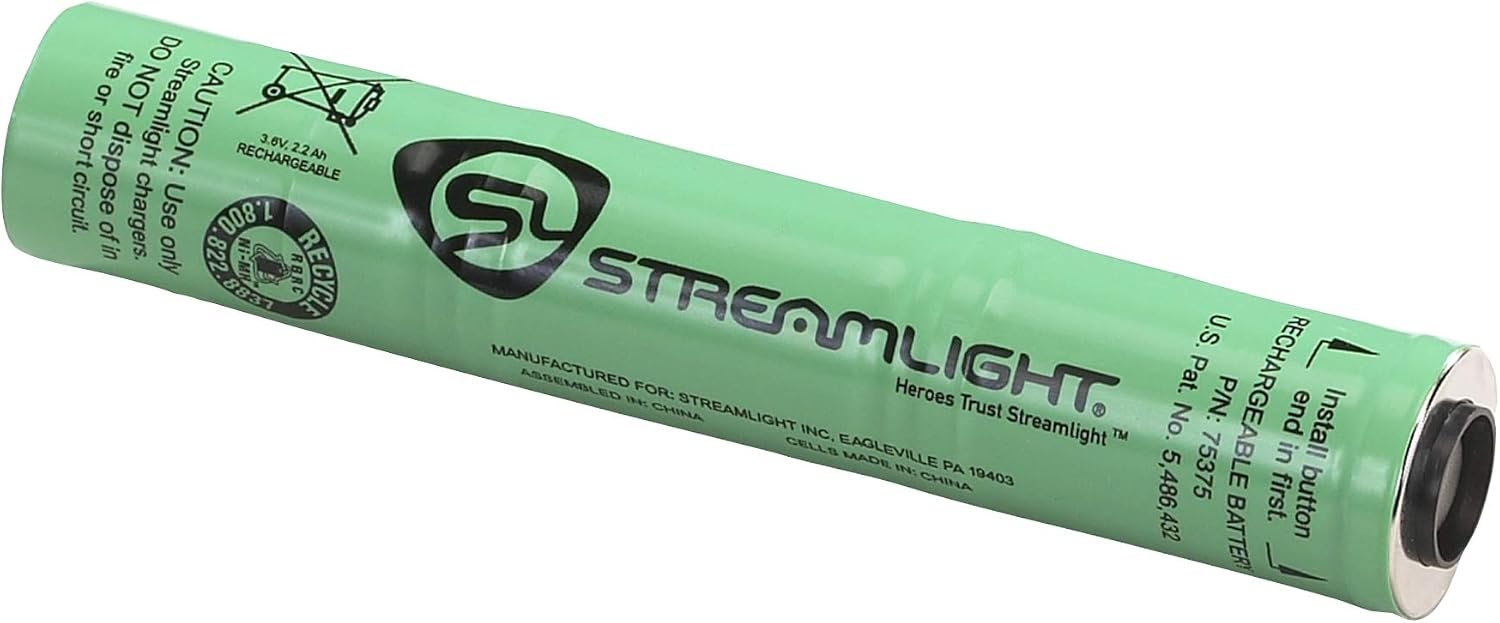 Streamlight 75375 Replacement Battery for Stinger and PolyStinger LED 