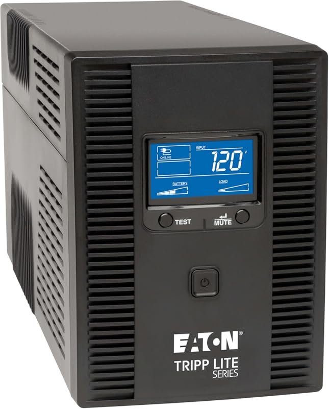 Eaton Tripp Lite OMNI1500LCDT 1500VA UPS Battery Backup with 10 Outlet