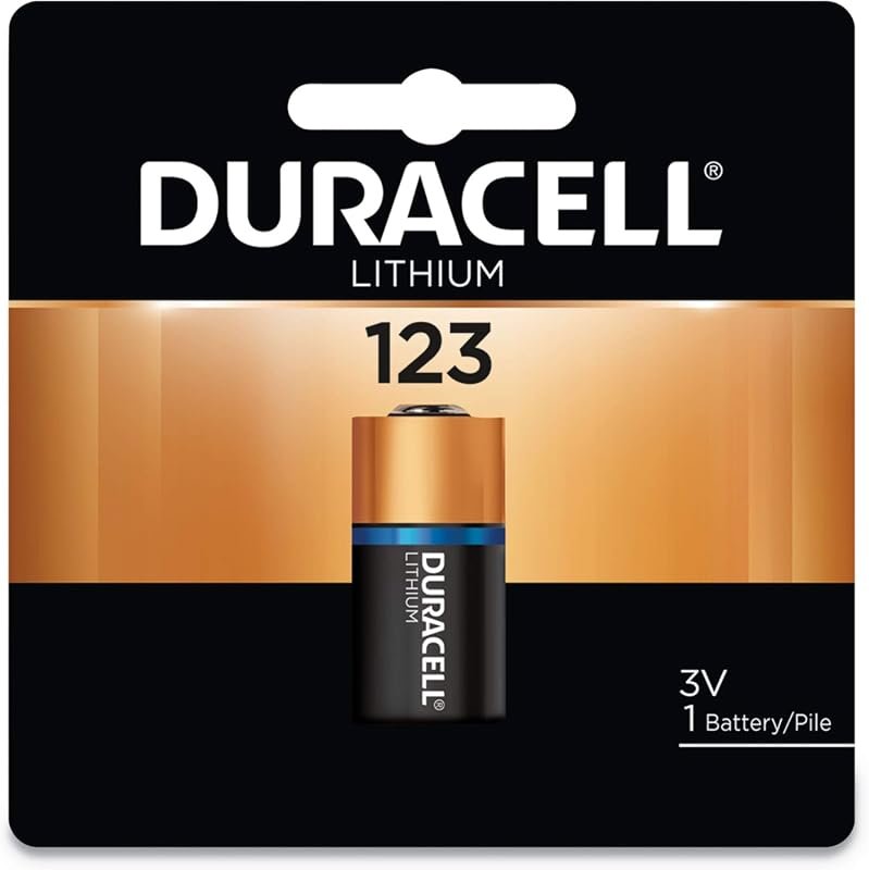 Duracell DL123ABU 3V Ultra Lithium Photo Battery Providing Dependable 