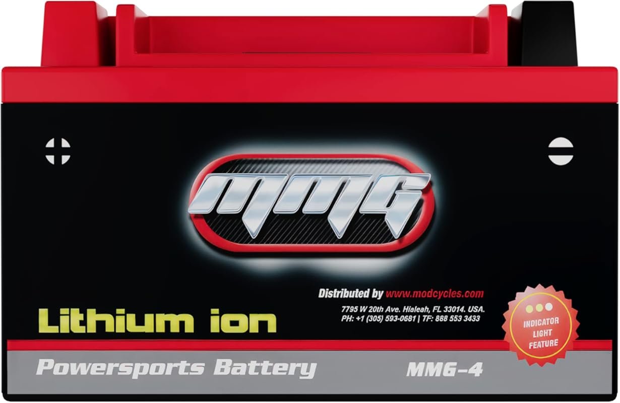 MMG Lithium Ion Motorcycle Battery YTZ14S