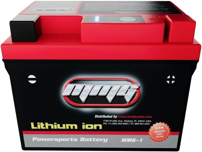 MMG Lithium Motorcycle Battery YTZ5S Replacement Designed for Honda Gr