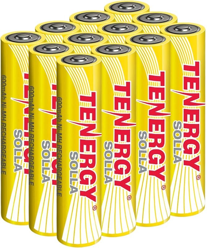 Tenergy Solla AAA Solar Batteries