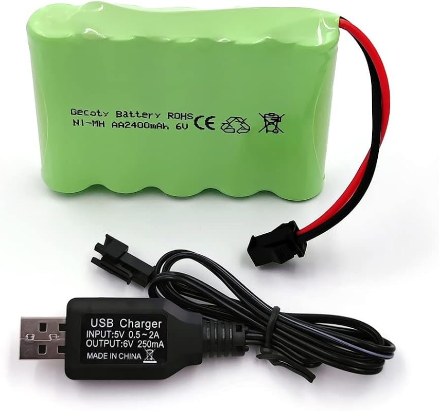 6V 2400mAh NiMH Battery Pack