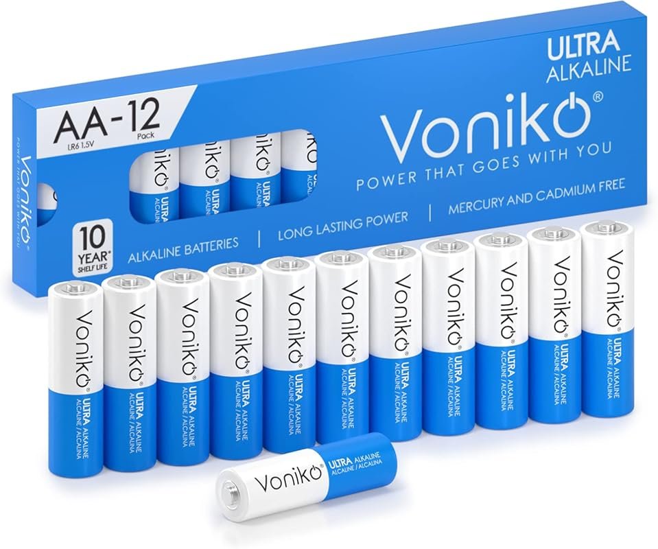 Voniko AA Alkaline Batteries
