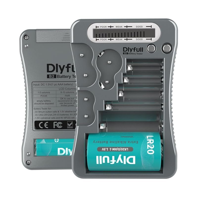 Dlyfull Universal Battery Checker