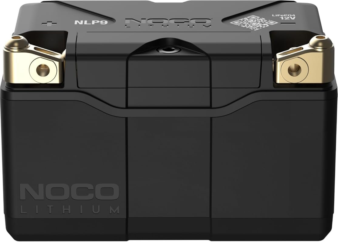 NOCO Lithium NLP9 Ultra-Light 12V Powersport Battery with Intelligent 