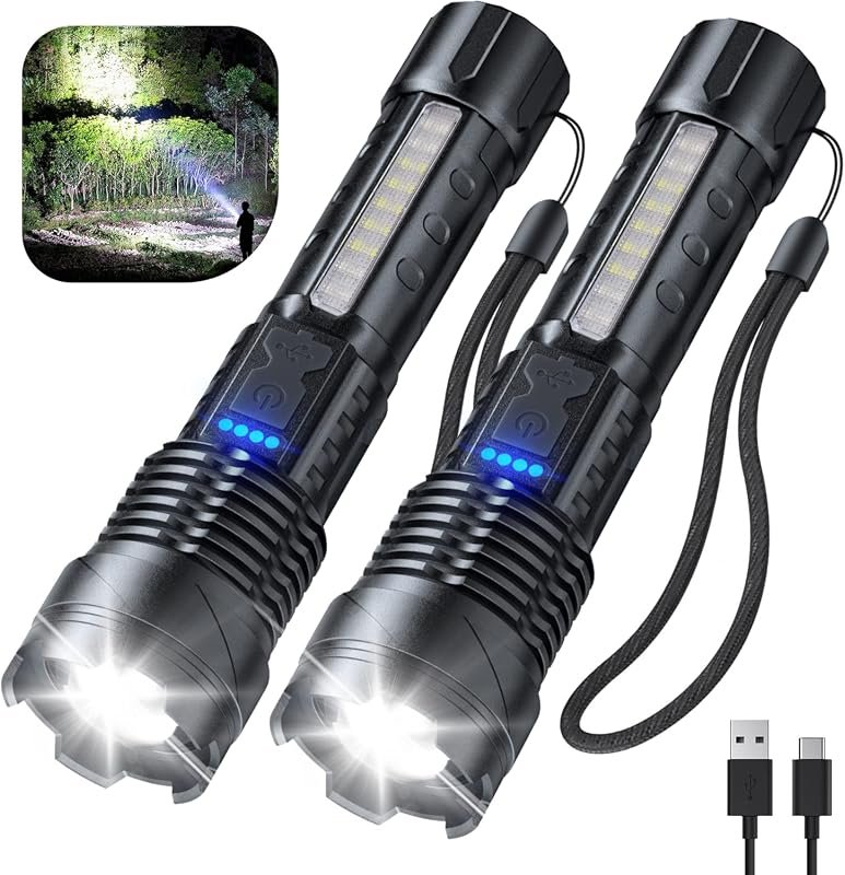 Cinlinso 90000 Lumen LED Flashlight