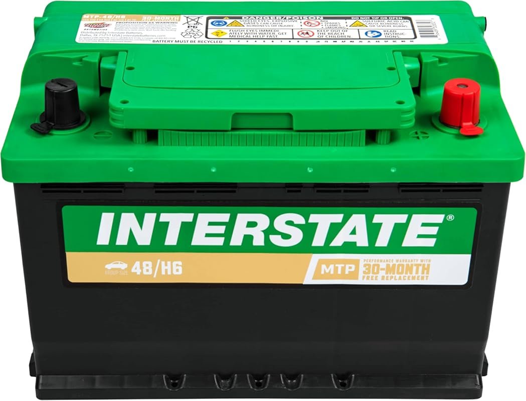 Interstate Batteries Group H6 12V Car Battery, 760 CCA Replacement wit