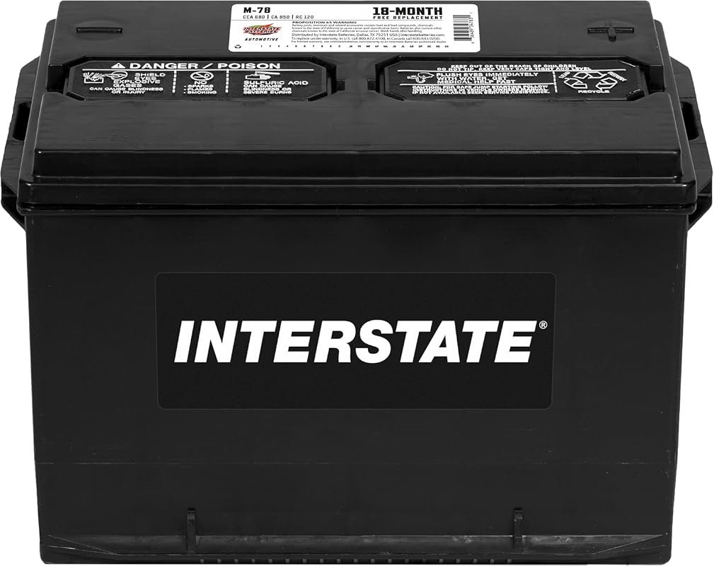 Interstate Batteries Group 78 12V Car Battery, 680 CCA Replacement wit