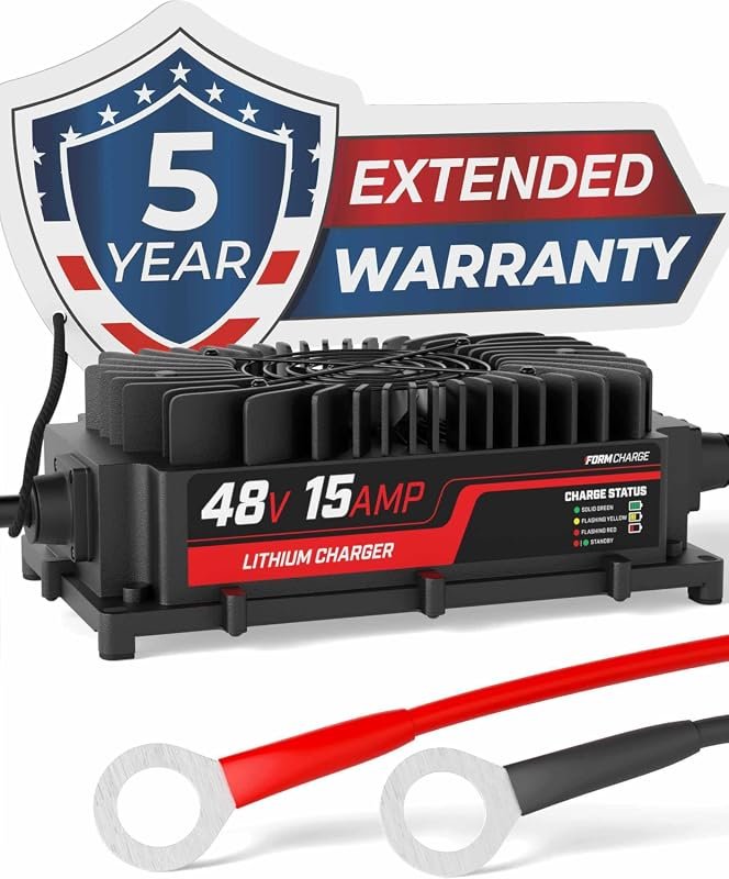 FORM 48V 15A Lithium LiFePO4 Battery Charger, Onboard Charging System 