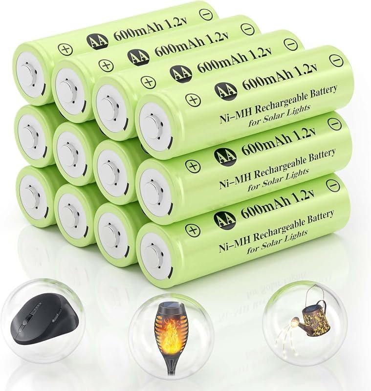AA Ni-MH Rechargeable Solar Batteries