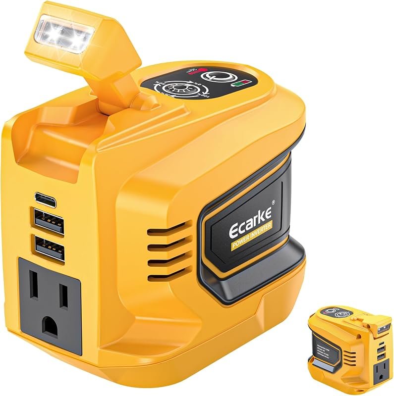 Ecarke 220W DEWALT Battery Inverter